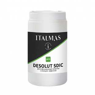 Средство моющее с дезинфицирующим эффектом IPC Desolut SDIC, 1 кг