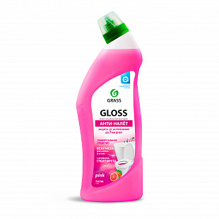 Чистящий гель для ванны и туалета "Gloss pink" (флакон 750 мл)