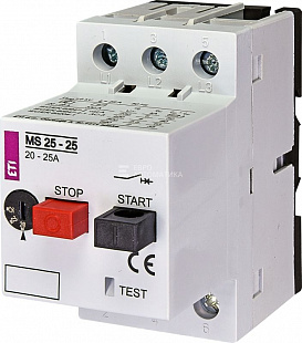 Магнитно-термический выключатель ETI MS25-25