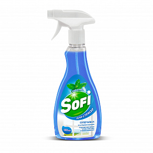 Средство для мытья стекол Sofi (флакон 500мл)